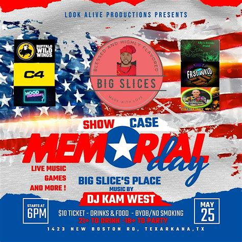 Memorial Day Showcase, 1423 New Boston Rd, Texarkana, 25 May 2024 ...