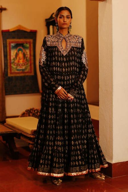 Nazar by Indu Indian Fashion designer online store features flowly ...