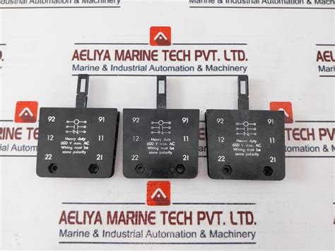 ABB 600v Max. Ac Heavy Duty Auxiliary Interlock – Aeliya Marine Tech