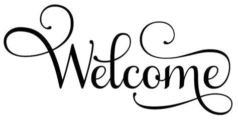 Welcome Cursive Writing