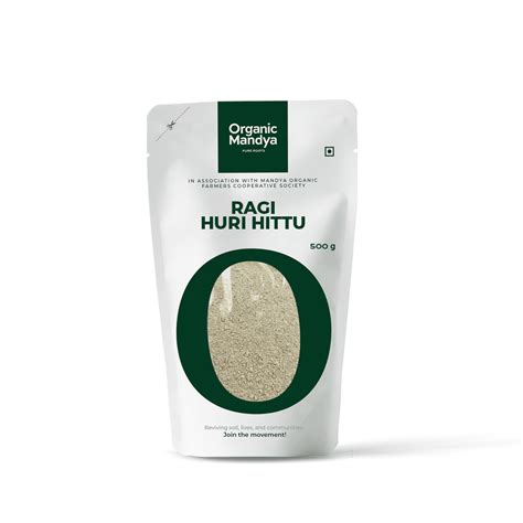 Chemical-Free Organic Ragi Hurihittu - 100% Natural