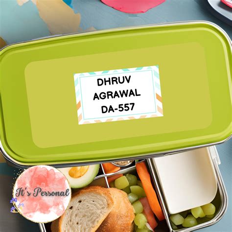 SHADED ABSTRACT - WATERPROOF LABELS (Pack of 20) – It's Personal
