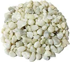 Creative Farmer 10Kg White Colored Pebbles/Gravels/Stone Pebbles for ...