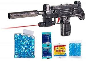 Gad Toy Gun Set with 1000+ Crystal Water & Soft Foam Bullet Balls Guns ...