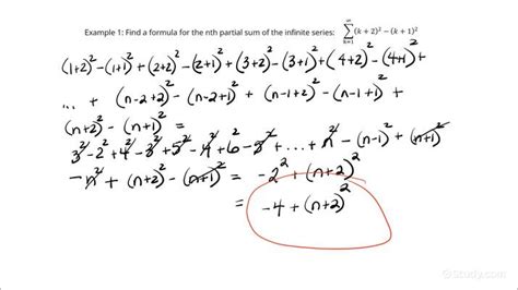 Image result for Partial Sum Formula
