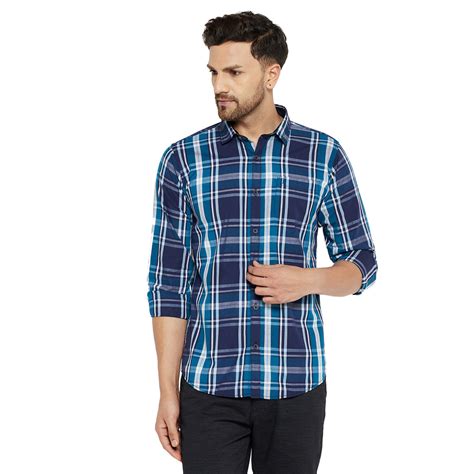 Duke Stardust Men Slim Fit Solid Spread Collar Casual Shirt (SDO5CKR)