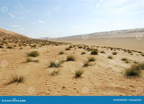 Landscape of Empty Quarter, Rub Al Khali Desert Stock Photo - Image of ...
