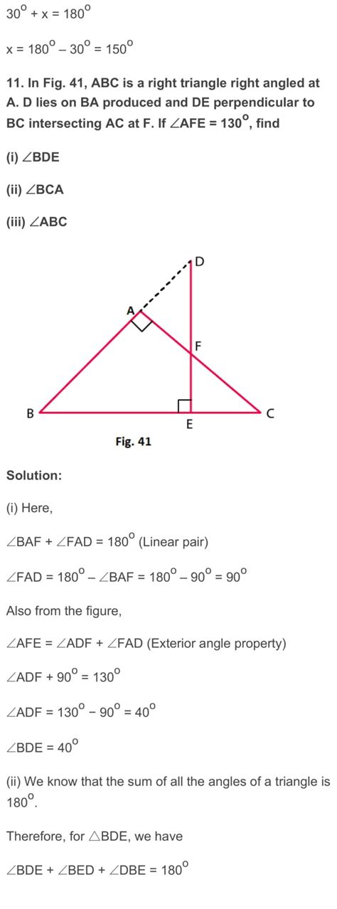 RD Sharma Class 7 Maths Chapter 15 – Properties of Triangles Exercise ...
