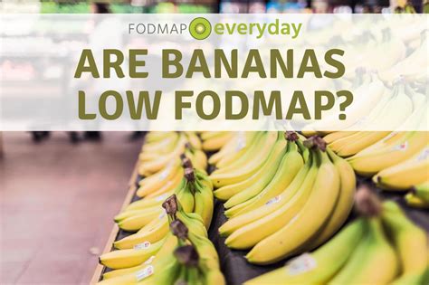 Are Bananas Low FODMAP? - FODMAP Everyday