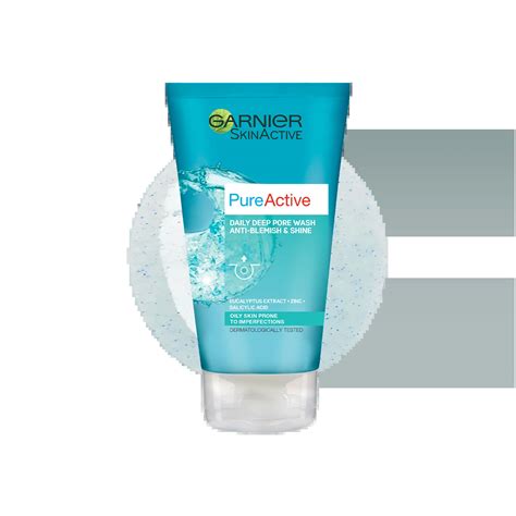 Garnier Pure Active Anti-Blackhead Face Wash | Noli