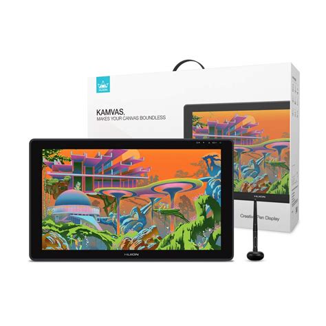 Amazon.in: Buy HUION KAMVAS 22 Plus Graphic Pen Display Tablet | Full ...