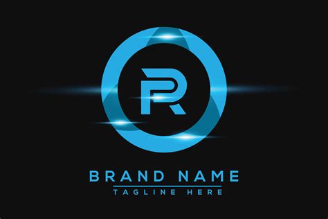 PR Blue logo Design. Vector logo design for business. 37359522 Vector Art at Vecteezy