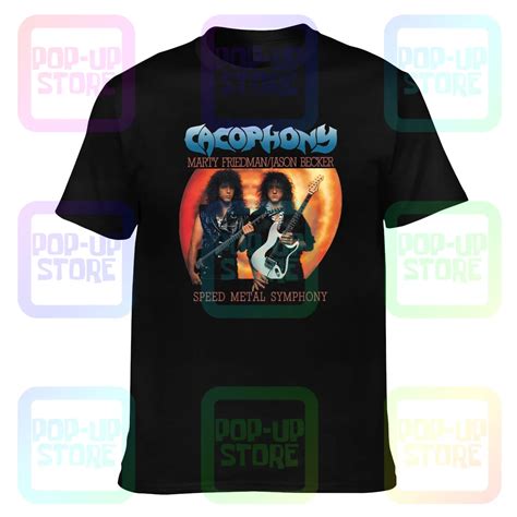 Cacophony-Marty-Friedman-Jason-Becker-Speed-Metal-Symphony-T-shirt-Tee ...