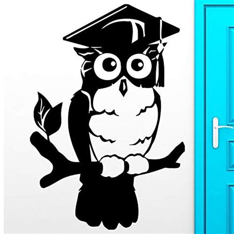 Gadgets Wrap Owl Birds Wall Decals for Bedroom Smart Wise College ...