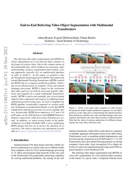 Image result for Referring Video Object Segmentation