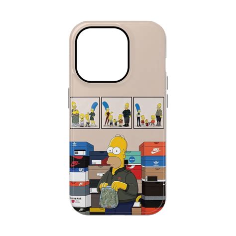 Simpson Sneakerhead Phone Case – Case It Up