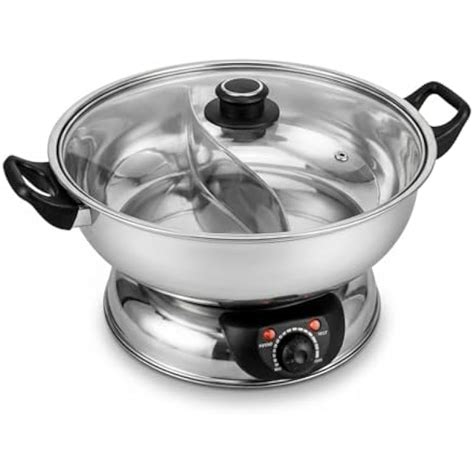Sonya 5.1 L Electric Dual-Sided Shabu Shabu & India | Ubuy