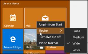 Image result for Colored Start Menu Tiles