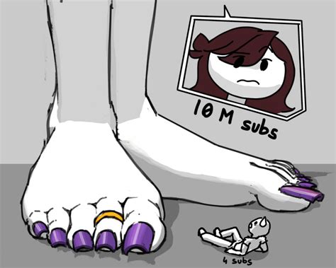Jaiden feet re-upload 1 by gamer10319 on DeviantArt