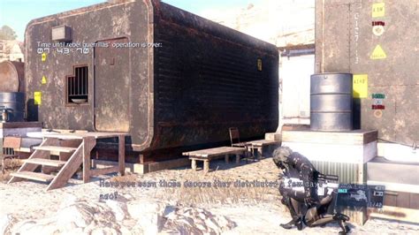 Metal Gear Solid 5: The Phantom Pain : Mission 9 Backup Back Down