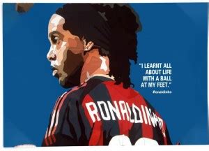 Ronaldinho Motivational Wall Posters Paper Print - Personalities ...