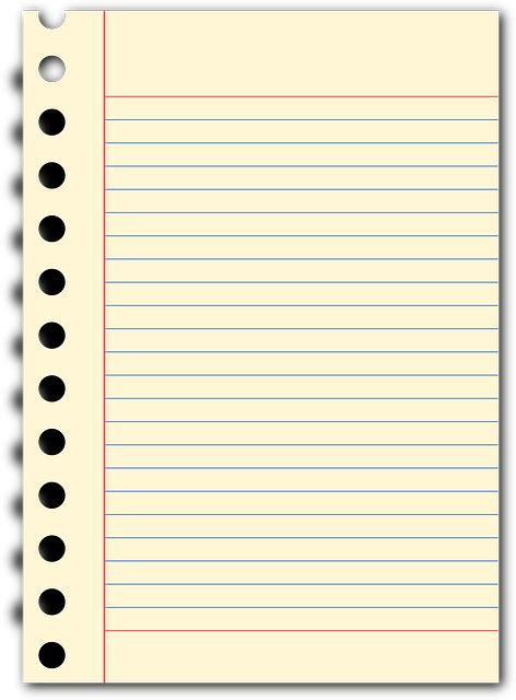 Image result for School Note Paper Graphic