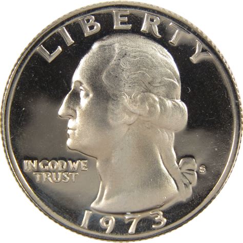 1973 S Washington Quarter Choice Proof Clad 25c Coin