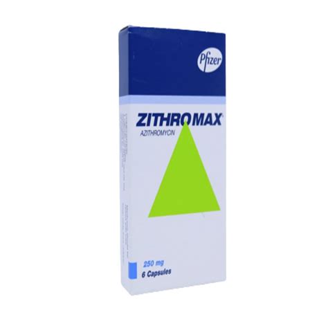 Buy Zithromax 250mg Capsules, 6 Capsules - Asset Pharmacy