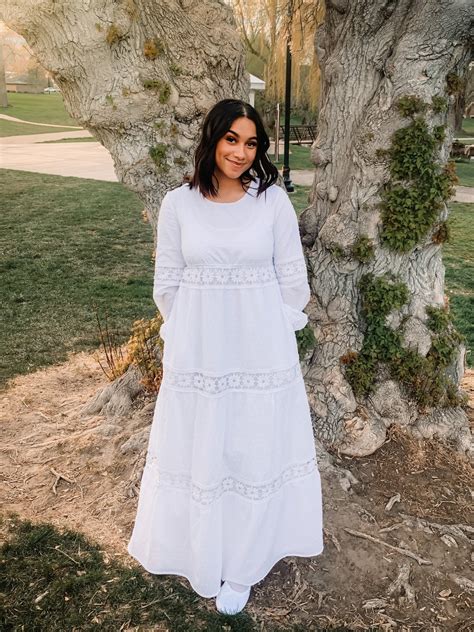 Aster Temple Dress / LDS Temple Dress - Etsy