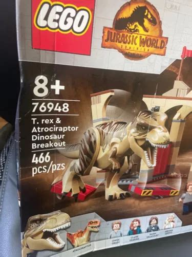 New! LEGO Jurassic World: T. rex & Atrociraptor India | Ubuy