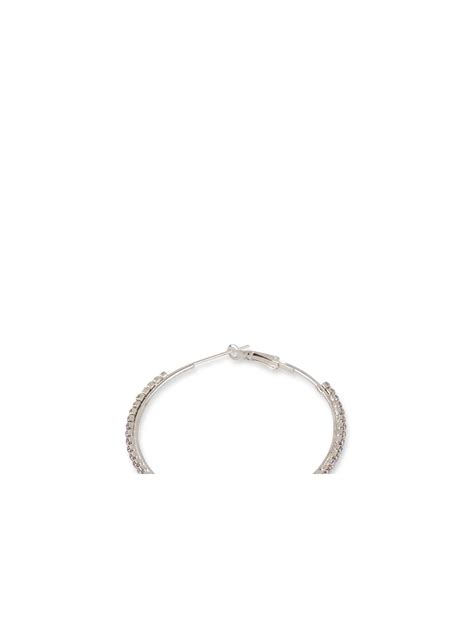 Prita by Priyaasi Sparking Hoops Earring Set