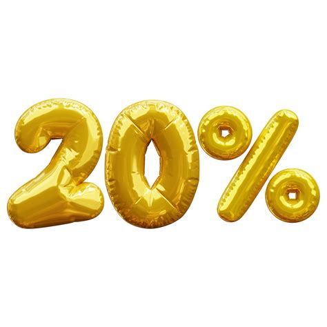 20 Percent Discount 22452451 PNG