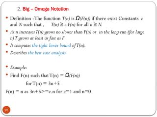 How to Find Big Omega of an Algorithm 的图像结果