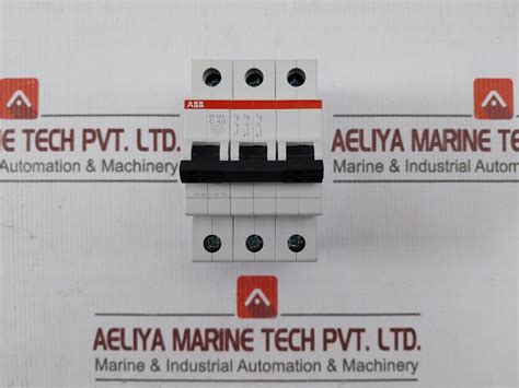 Abb 2Cds213001R0404 Miniature Circuit Breaker 440V Ac – Aeliya Marine Tech