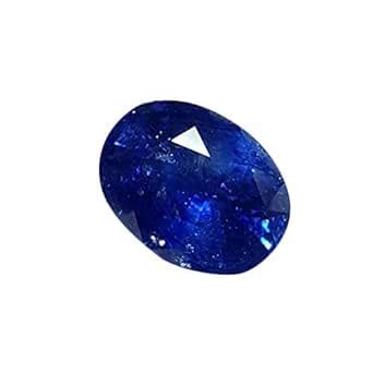Abhinav Gems Natural Blue Sapphire (NEELAM/NILAM Stone) Certified 12.00 ...