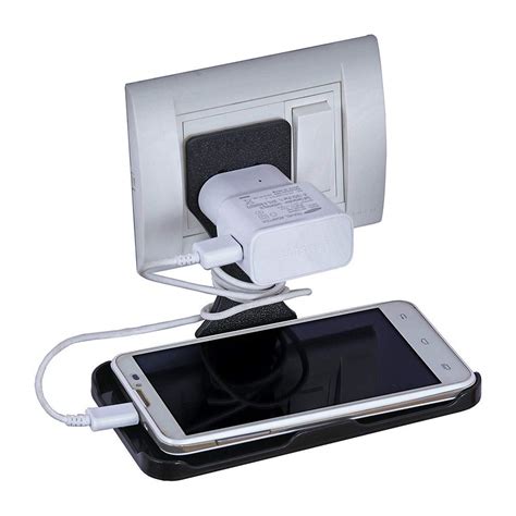 Vidda Phone Charging Stand Mobile Wall Holder with Wall Socket : Amazon ...
