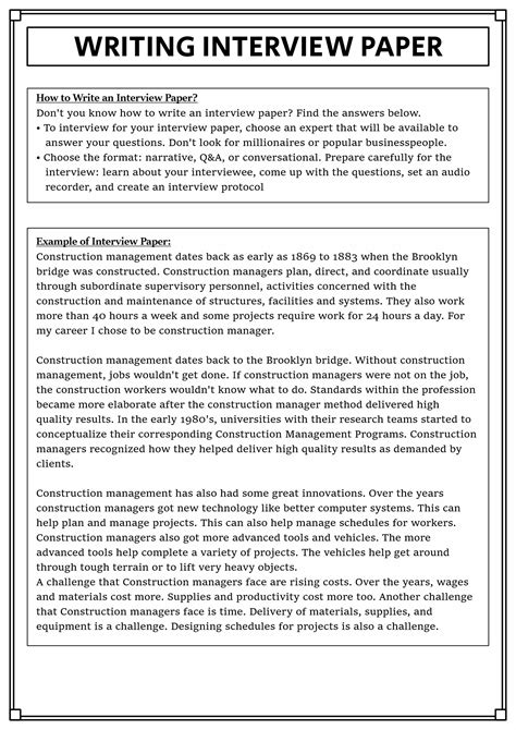 How to Write a Interview 的图像结果