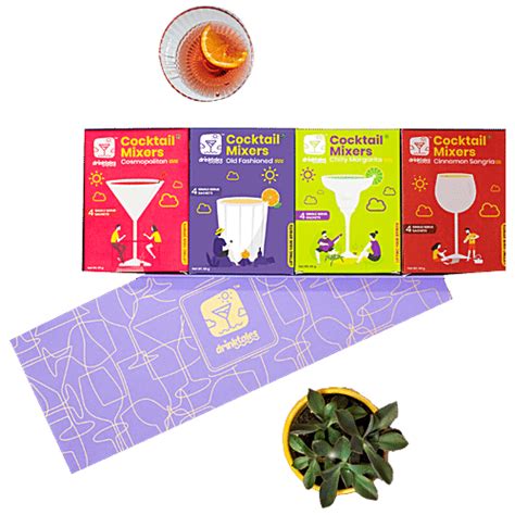 Buy Drinktales Cocktail Mixers Festive Gift Box - Assorted Premix ...