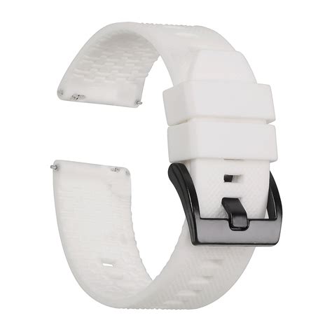 Buy Omax White Silicone Smart Watch Strap Compatible with All Brands Watch