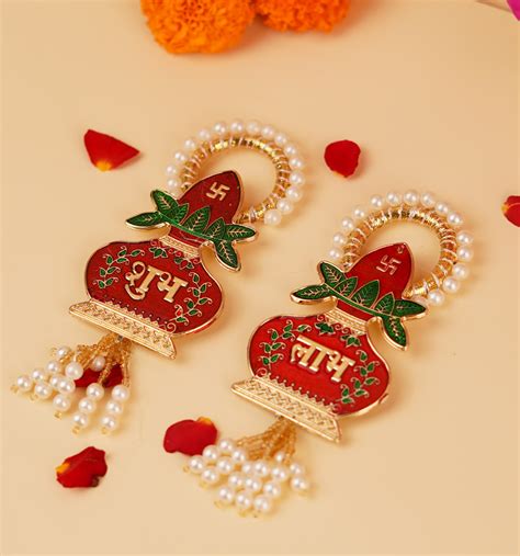 Mangal Kalash Shubh Labh Latkans 9.5cm – ServDharm