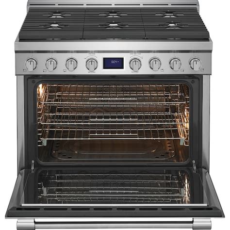 Frigidaire Professional 36-in 6 Burners 4.4-cu ft Air Fry Convection ...