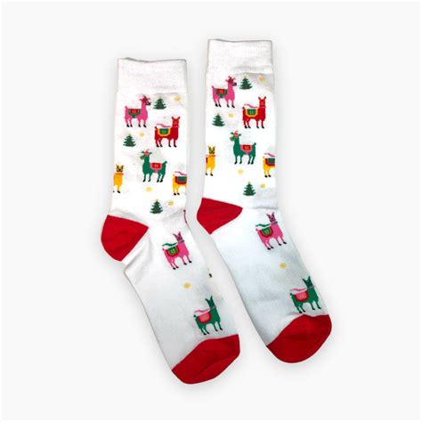 Christmas Llama Socks - Thomp2 Socks