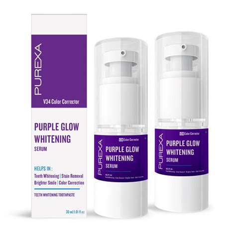 Best Purple Toothpaste For Teeth Whitening 30ml For Daily Use - PUREXA ...
