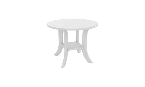 Ledge Lounger Legacy Round Side Table - Patio Furniture