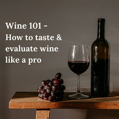 Wine 101- Portugal: How to taste and evaluate wine like a pro workshop ...