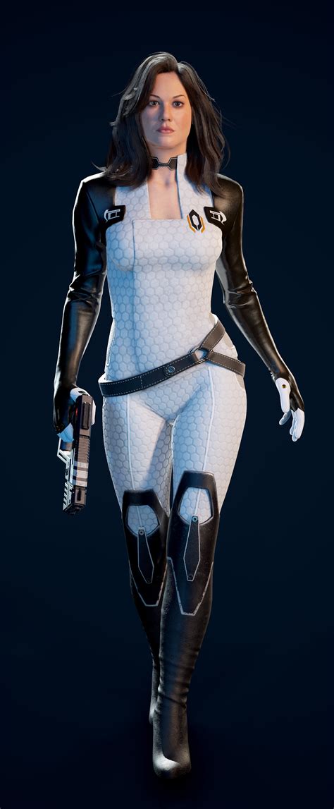 ArtStation - Mass Effect 2 - Miranda Lawson Fan art