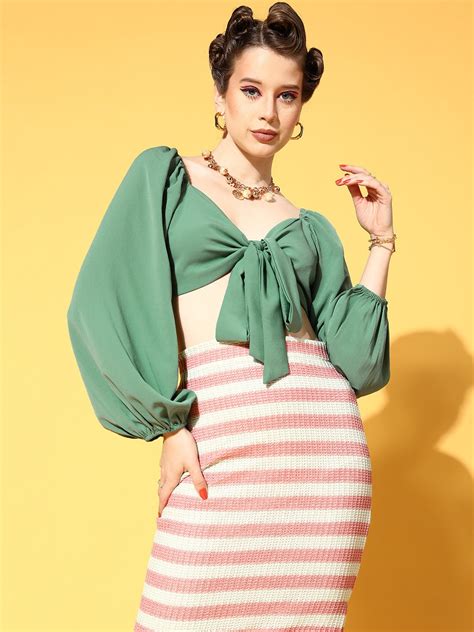 Buy Trending Tops for Women - Stylish Western Tops | Berrylush – Page 3