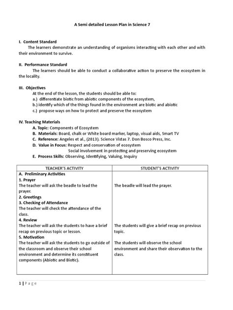 Ecosystem Lesson Plan 的图像结果