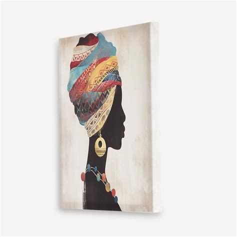 Buy Brezza African Lady Picture Frame - Set of 3 - 35 x 70 cm from Home ...