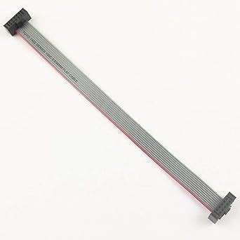 e4u 10 Pin 12" Long FRC Cable With Female To Female 1.27mm Mini Pitch ...